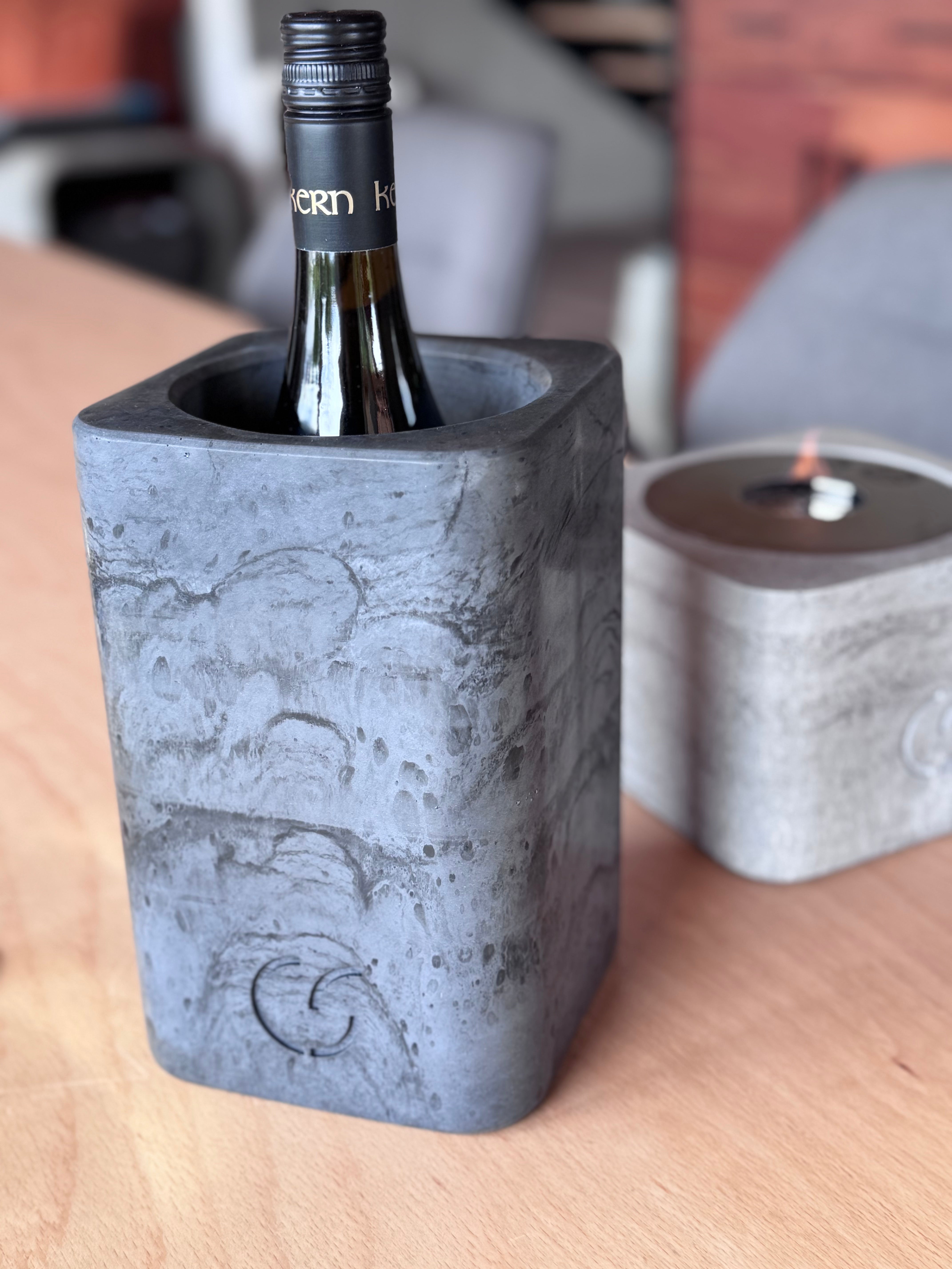 Weinkühler aus Beton