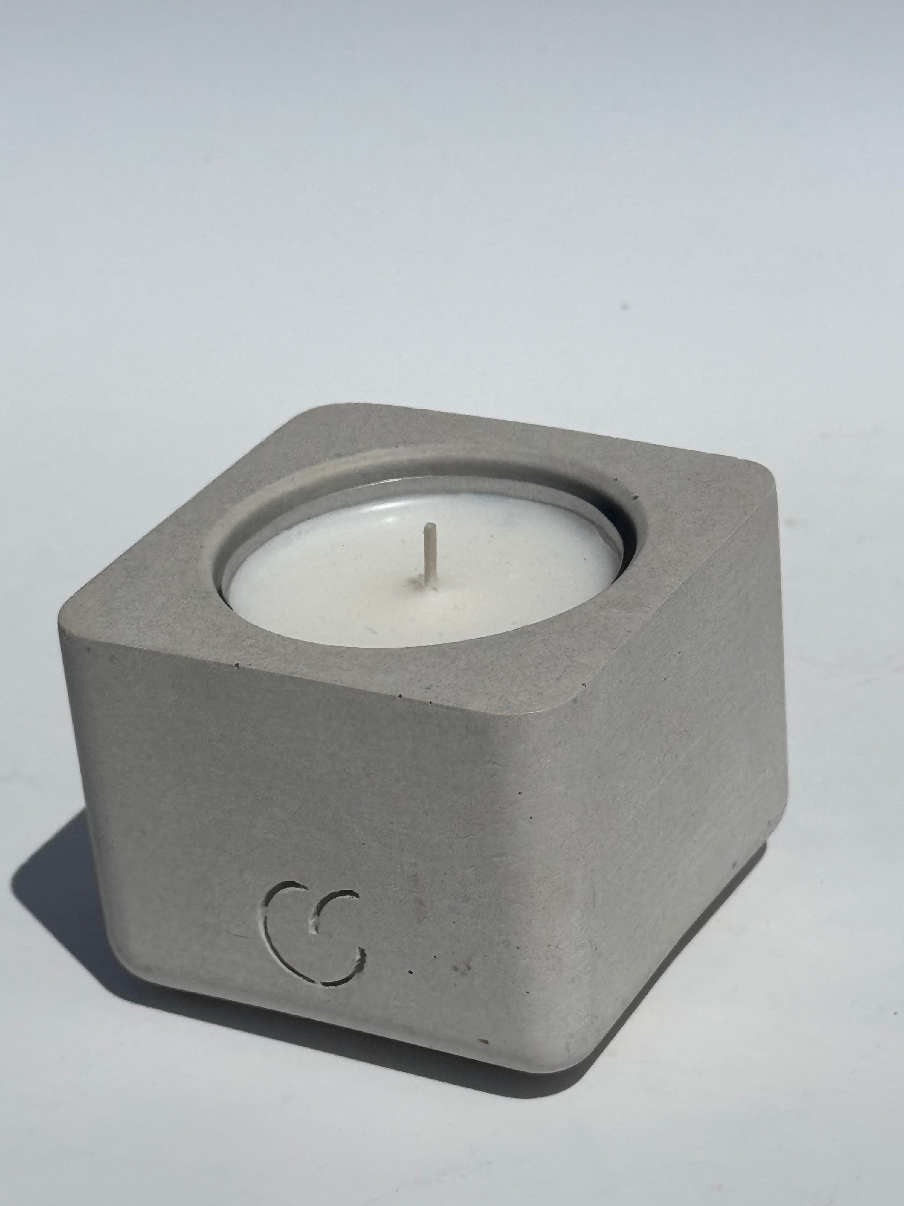 Teelichthalter Beton