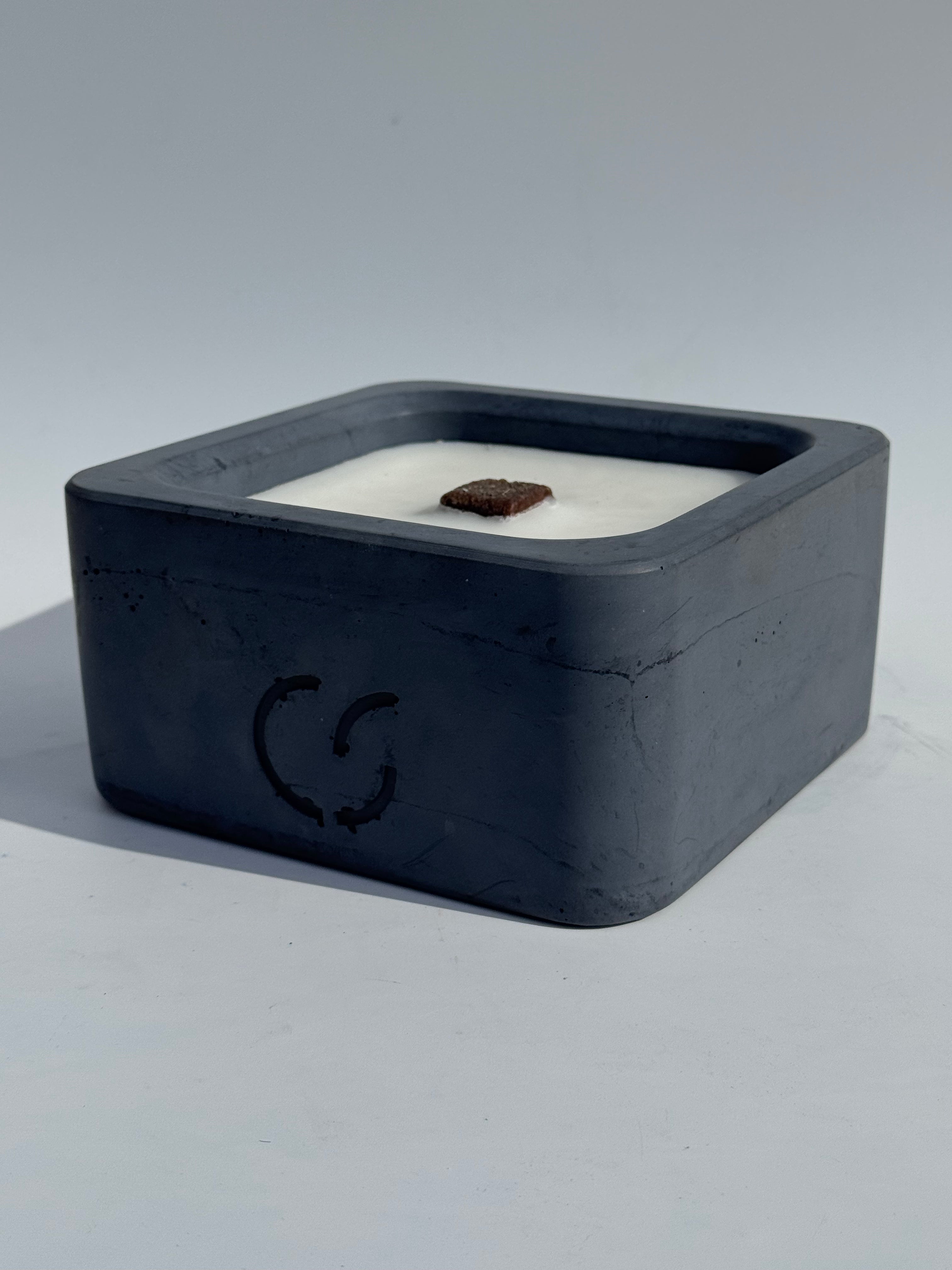 Beton - Tischfeuer Flach