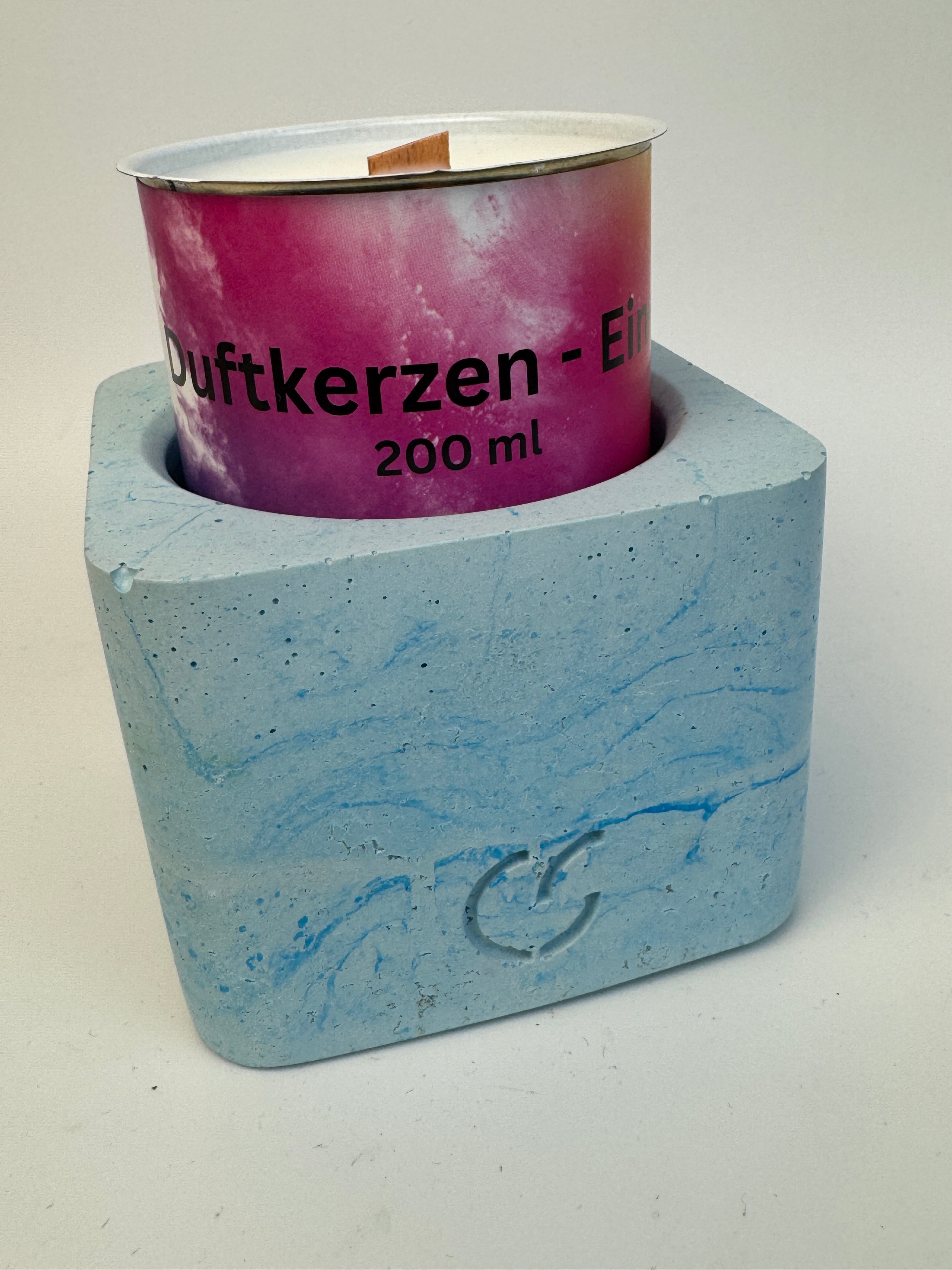 Knisterkerze VARIO-ODORE Ice-Blau