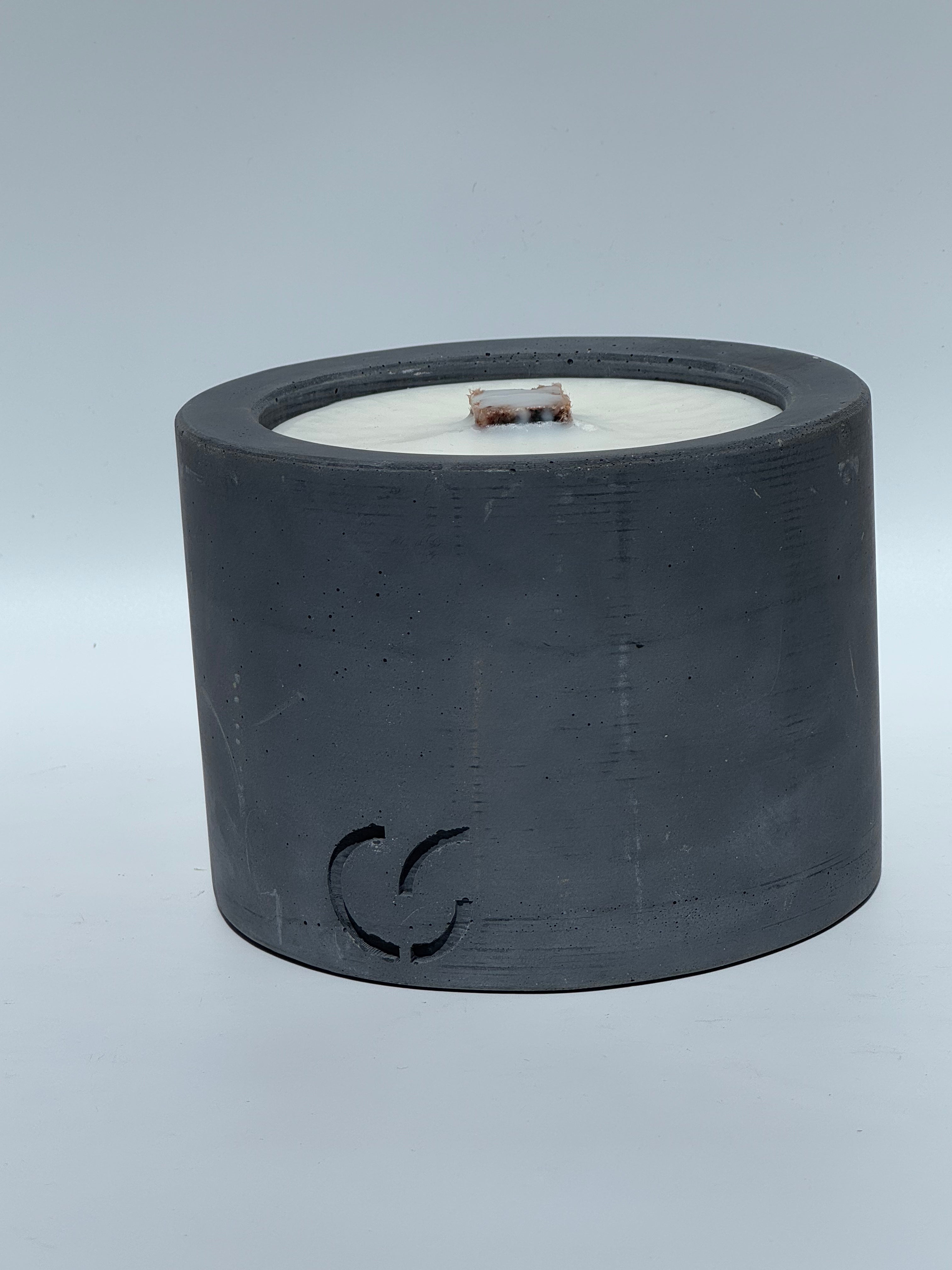 Outdoor-Tischfeuer "PLAIN" Beton-Design & Geschenkidee