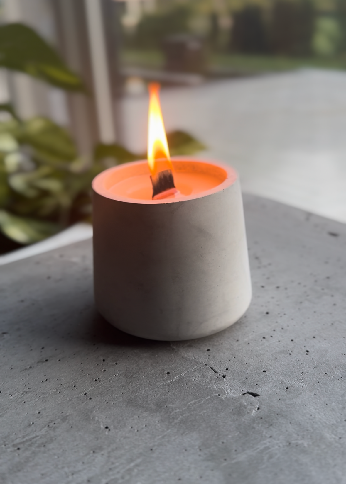 Beton - Kerze