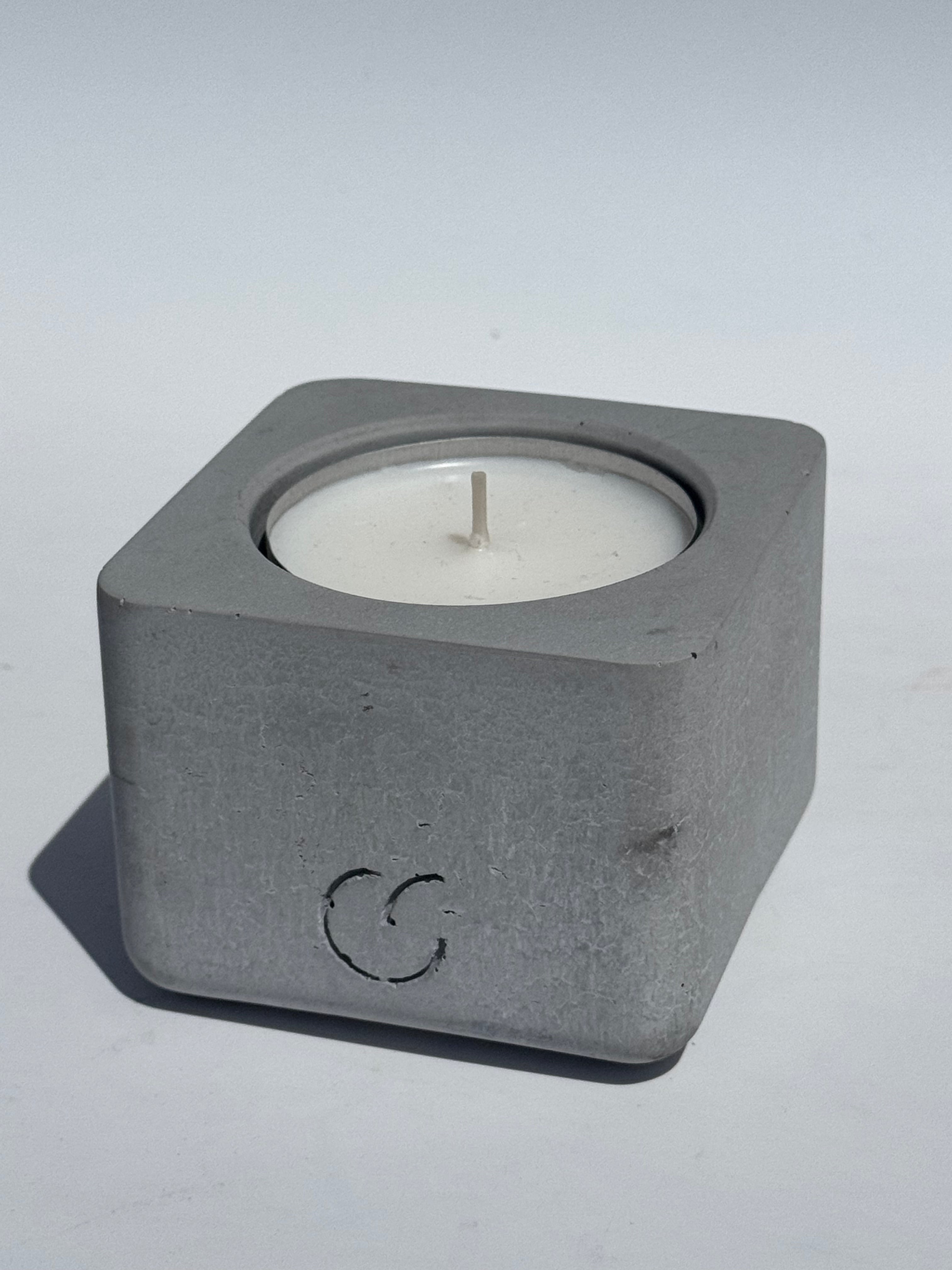 Teelichthalter Beton