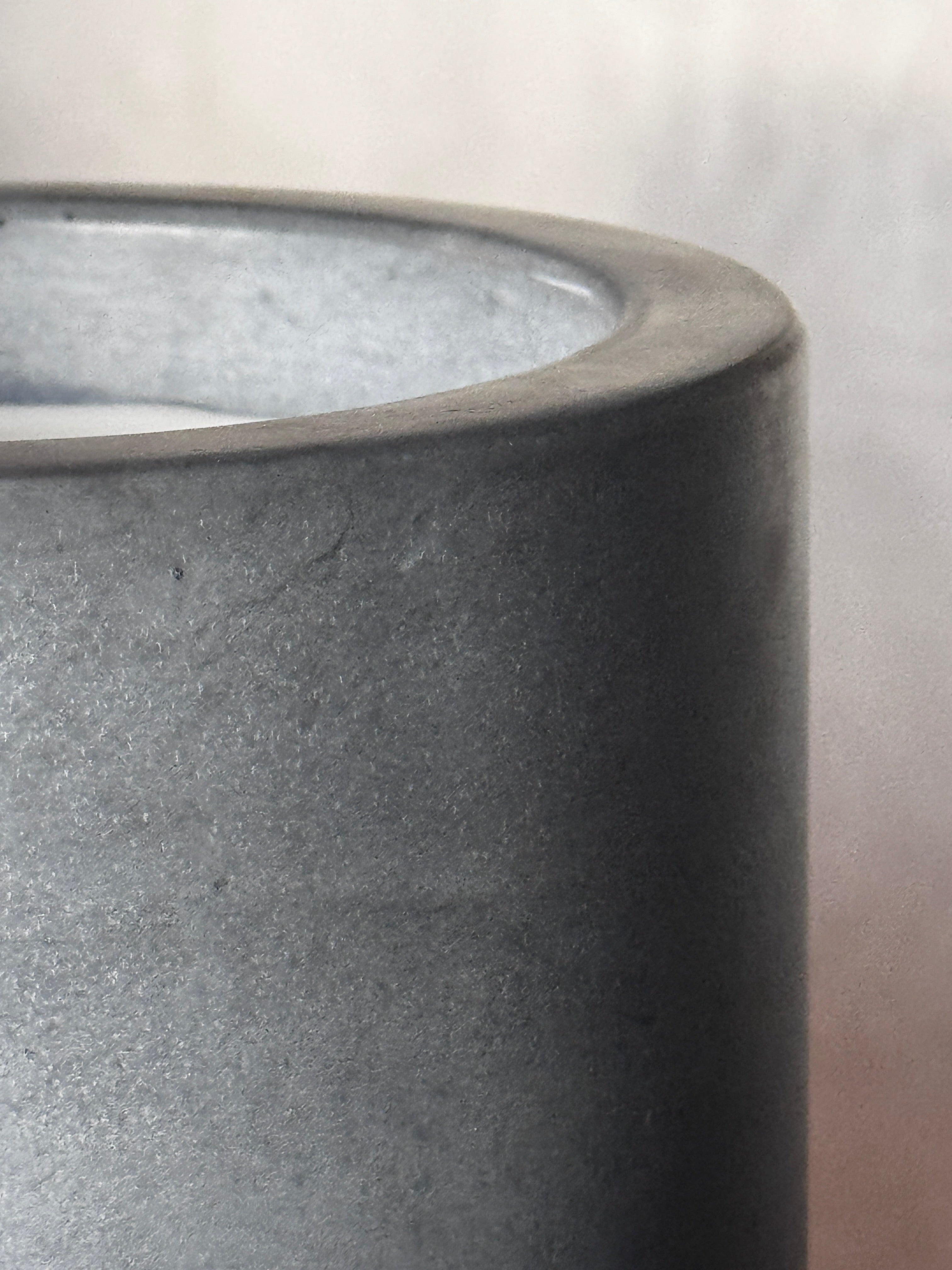 Outdoor-Tischfeuer "PLAIN" Beton-Design & Geschenkidee