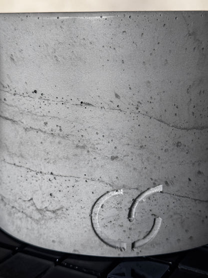 Outdoor-Tischfeuer "PLAIN" Beton-Design & Geschenkidee